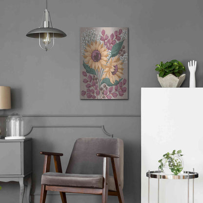 Luxe Metal Art 'Sunny Faces' by Michele Norman, Metal Wall Art,16x24