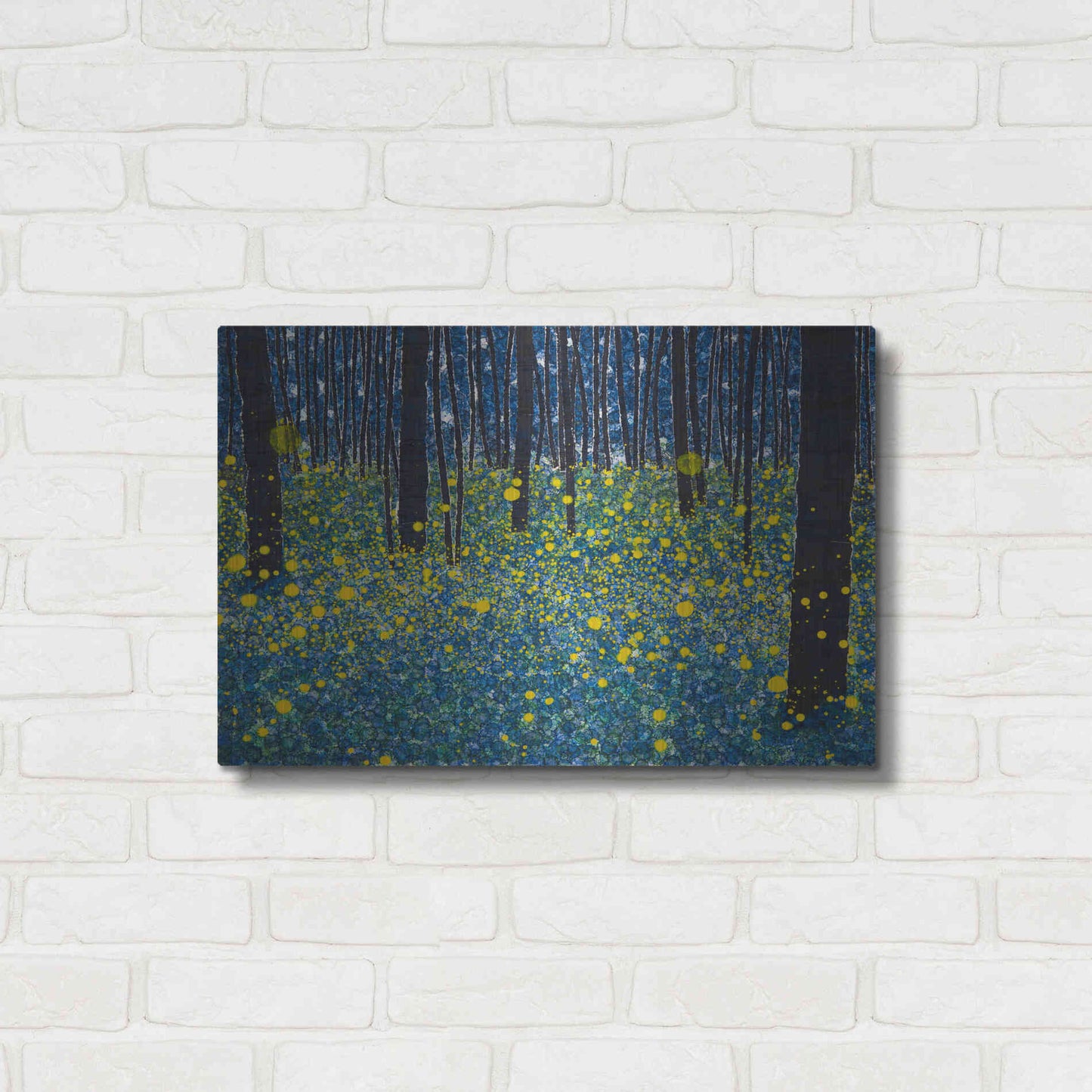 Luxe Metal Art 'Luminous' by DB Waterman, Metal Wall Art,24x16