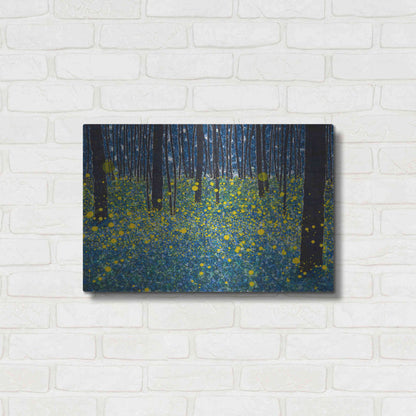 Luxe Metal Art 'Luminous' by DB Waterman, Metal Wall Art,24x16