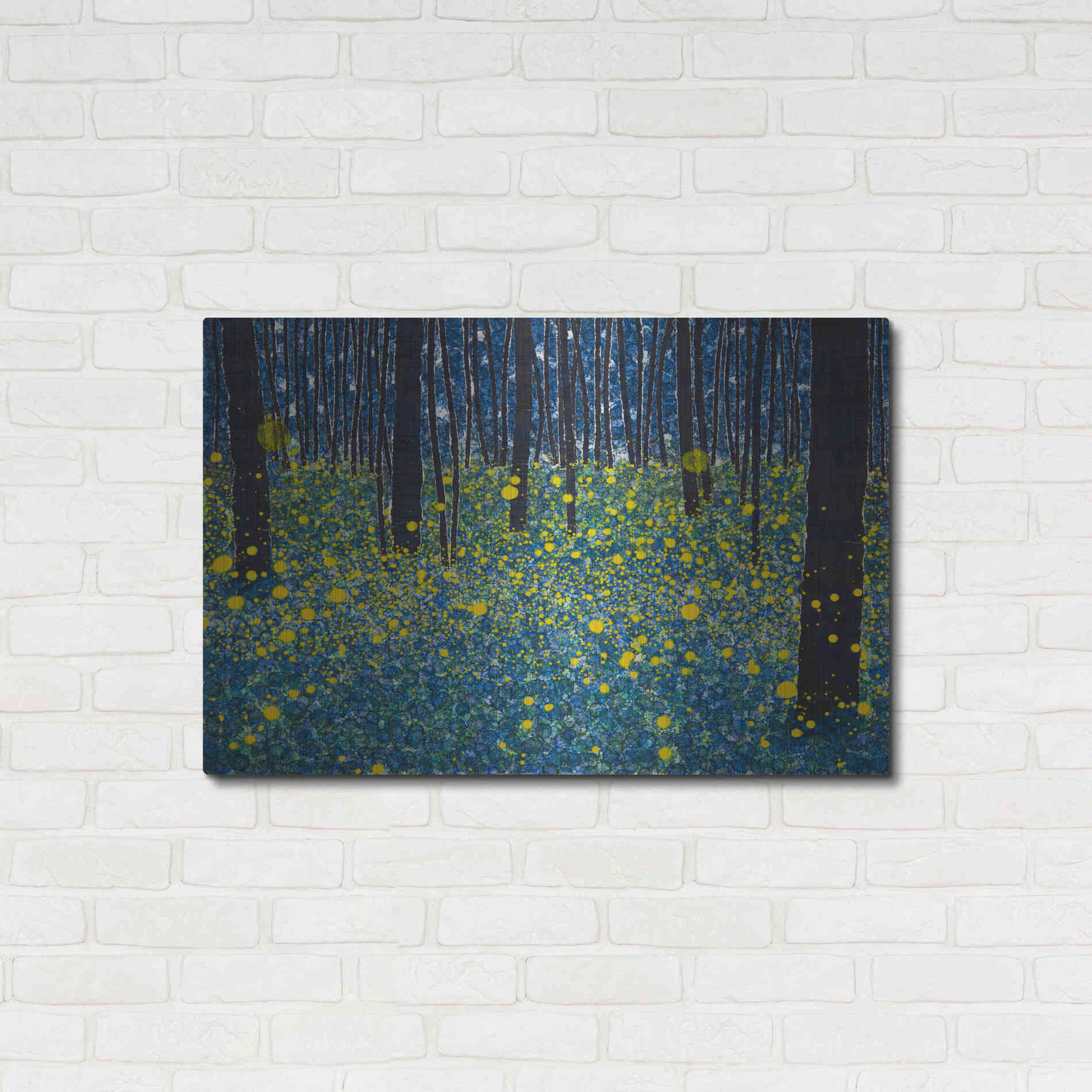 Luxe Metal Art 'Luminous' by DB Waterman, Metal Wall Art,36x24