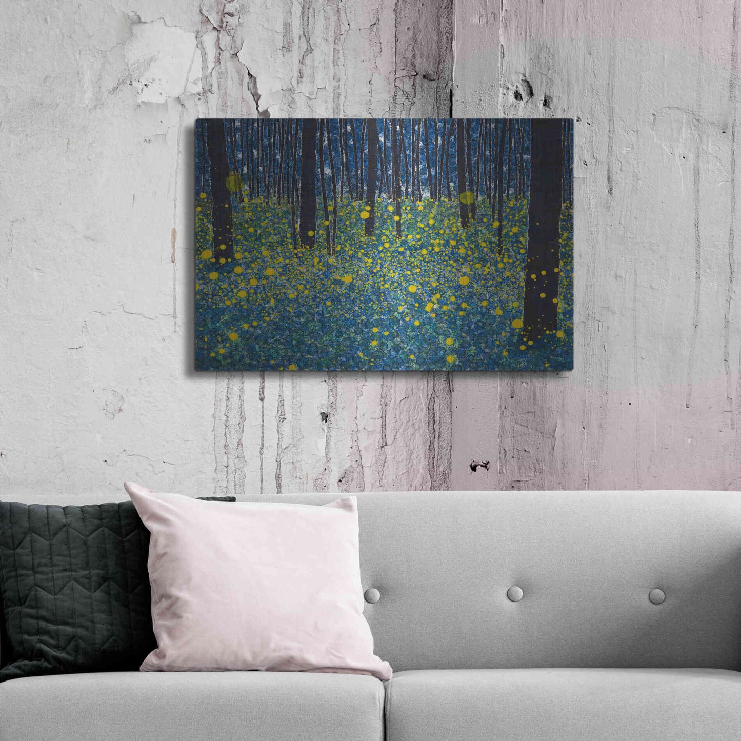 Luxe Metal Art 'Luminous' by DB Waterman, Metal Wall Art,36x24