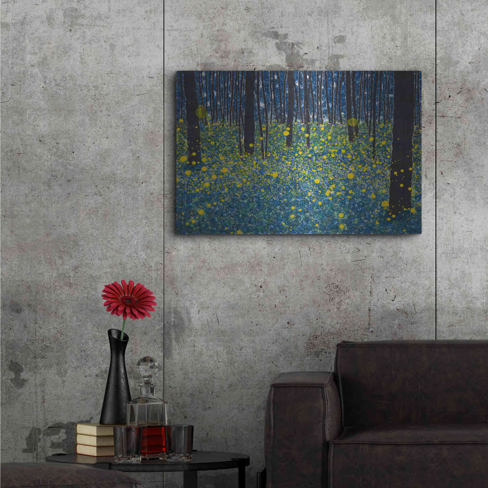 Luxe Metal Art 'Luminous' by DB Waterman, Metal Wall Art,36x24
