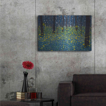 Luxe Metal Art 'Luminous' by DB Waterman, Metal Wall Art,36x24