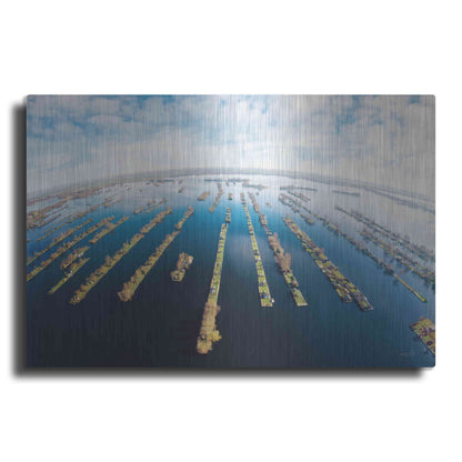 Luxe Metal Art 'Water World' by Martin Podt, Metal Wall Art