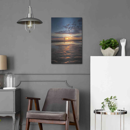 Luxe Metal Art 'Peaceful Sunset' by Martin Podt, Metal Wall Art,16x24