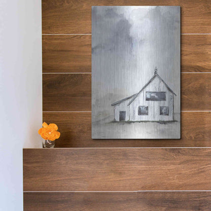 Luxe Metal Art 'Haven Mini Prairie' by Julie Norkus, Metal Wall Art,12x16