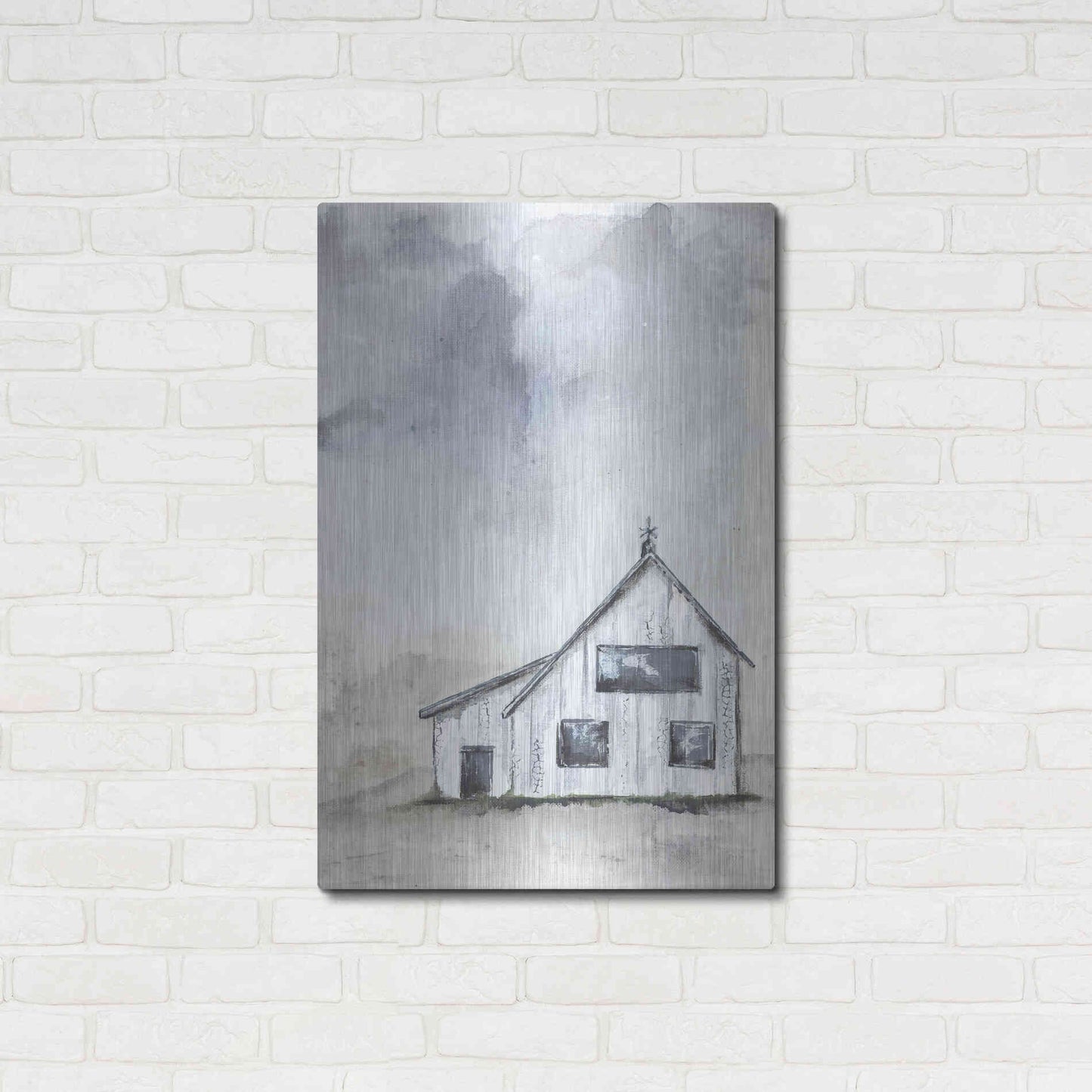 Luxe Metal Art 'Haven Mini Prairie' by Julie Norkus, Metal Wall Art,24x36