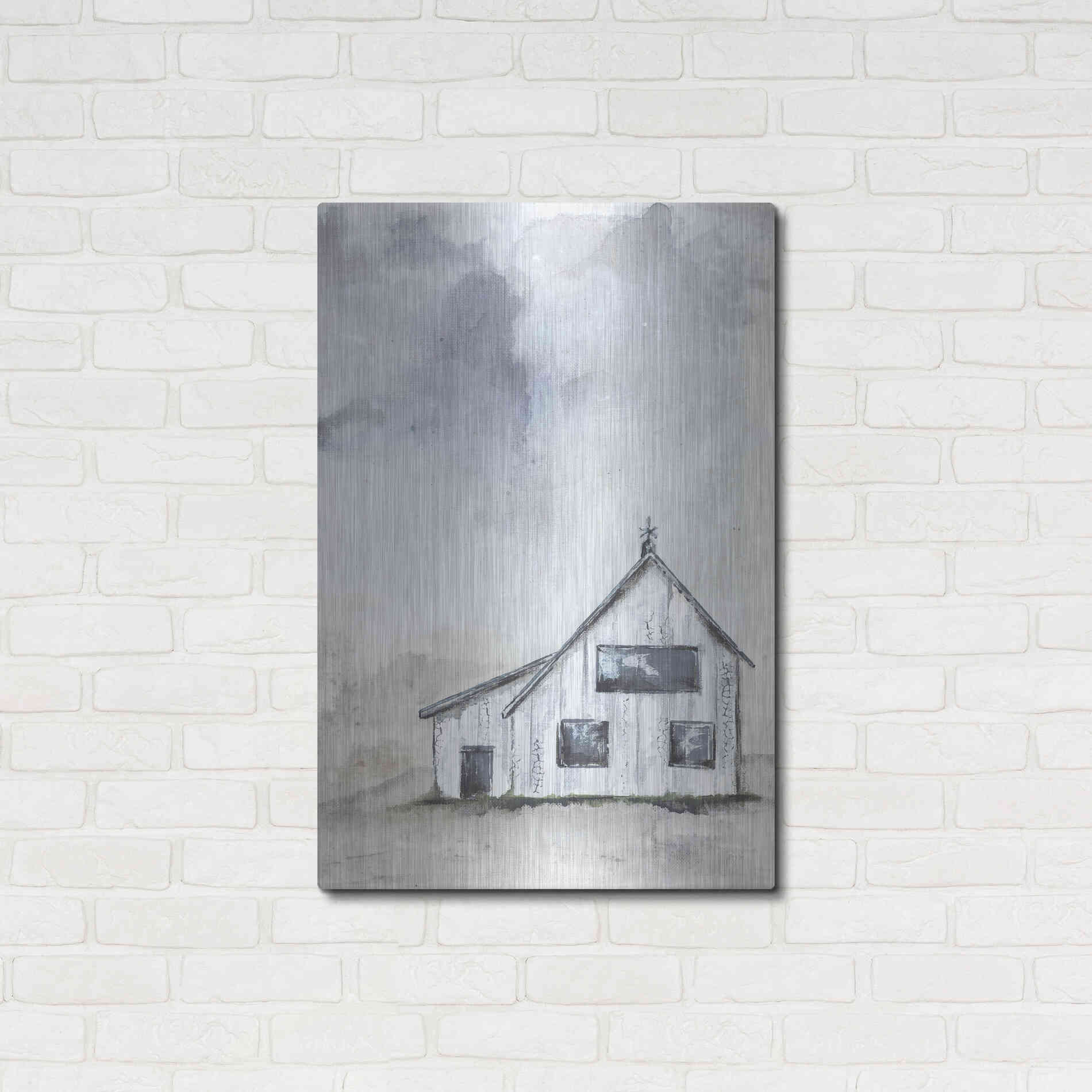 Luxe Metal Art 'Haven Mini Prairie' by Julie Norkus, Metal Wall Art,24x36