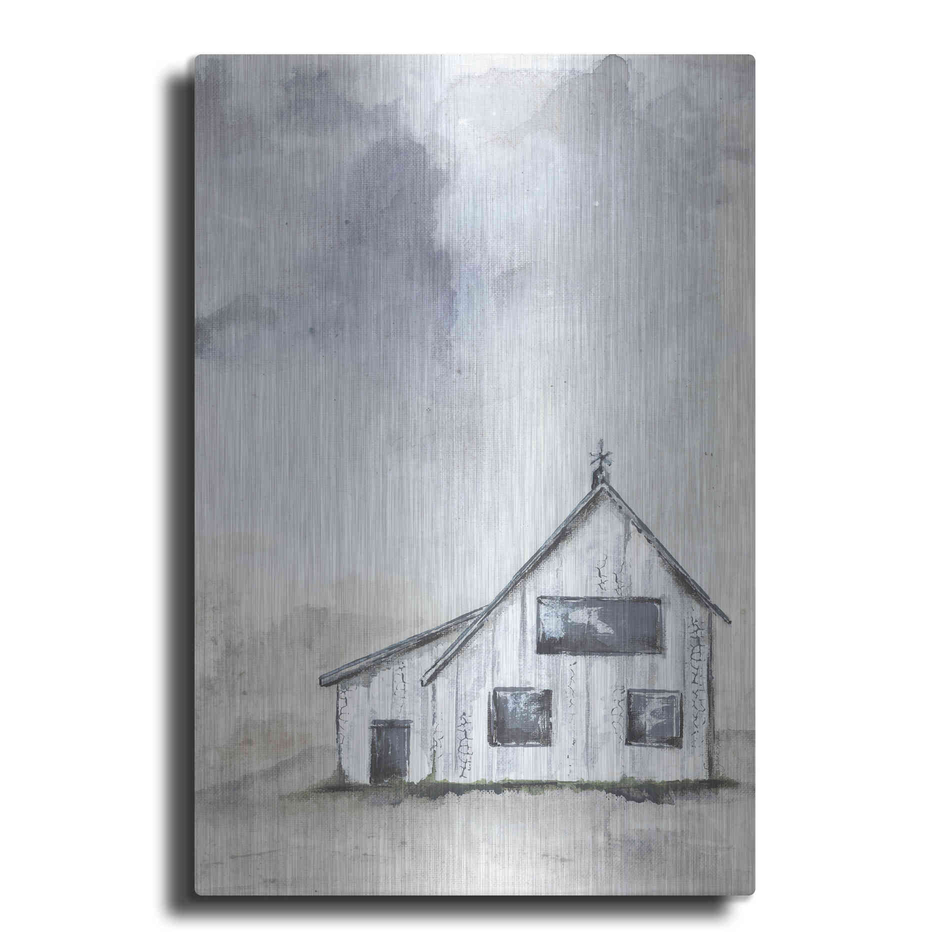 Luxe Metal Art 'Haven Mini Prairie' by Julie Norkus, Metal Wall Art