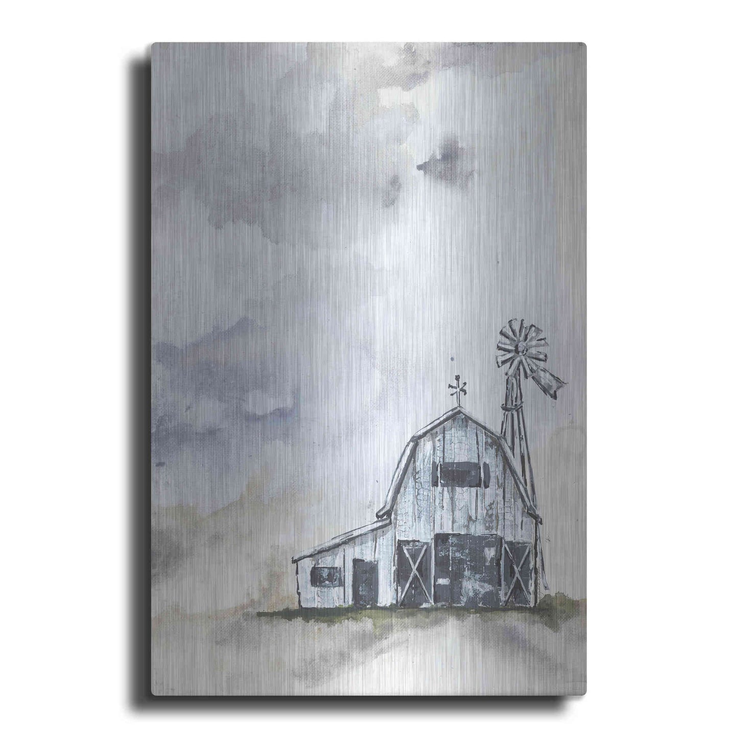 Luxe Metal Art 'Haven Mini Barn' by Julie Norkus, Metal Wall Art