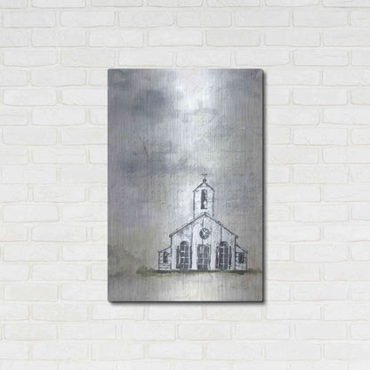 Luxe Metal Art 'Haven Mini Worship' by Julie Norkus, Metal Wall Art,24x36