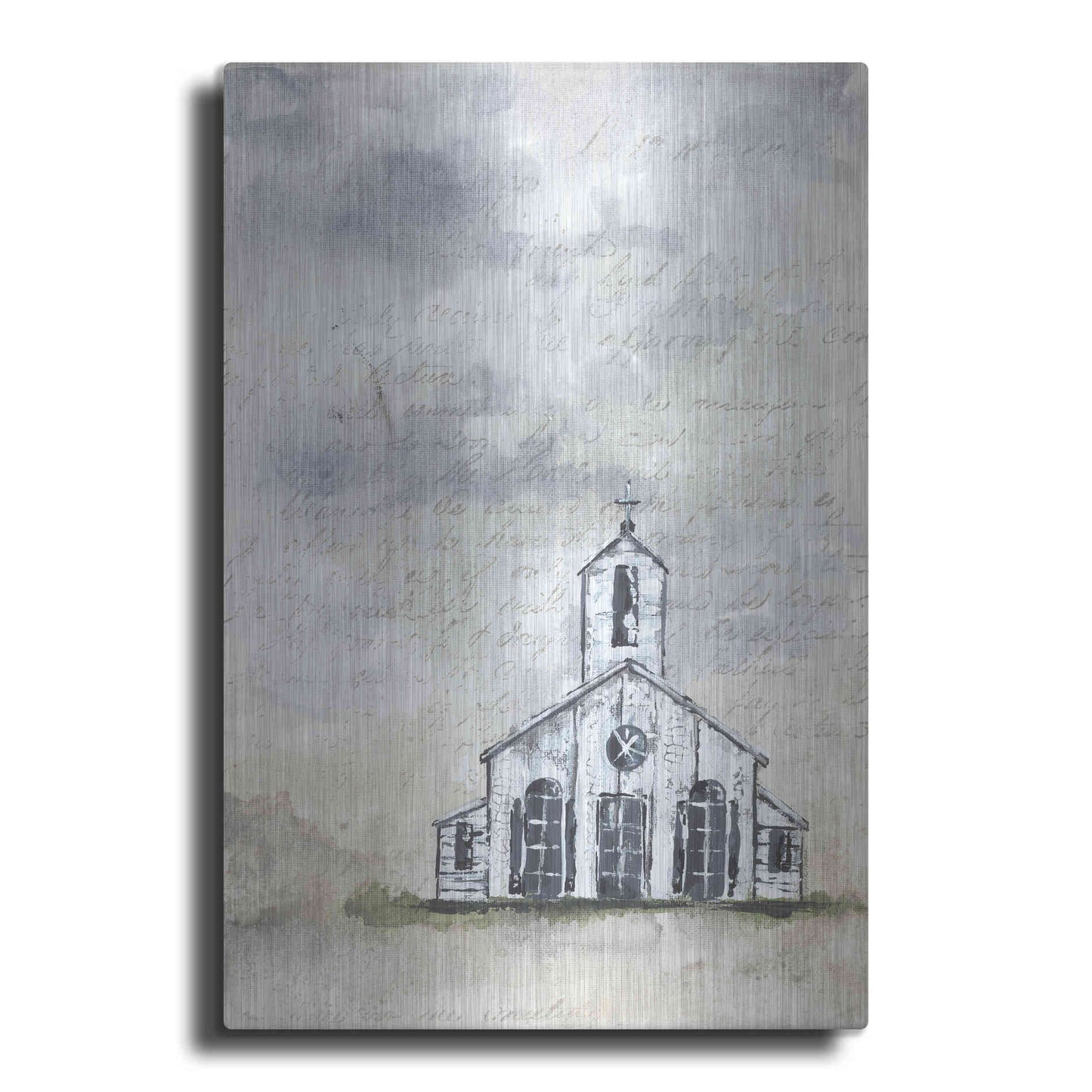 Luxe Metal Art 'Haven Mini Worship' by Julie Norkus, Metal Wall Art