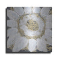 Luxe Metal Art 'Golden Sunflower' by Roey Ebert, Metal Wall Art