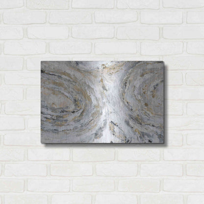 Luxe Metal Art 'Around & Around' by Roey Ebert, Metal Wall Art,24x16