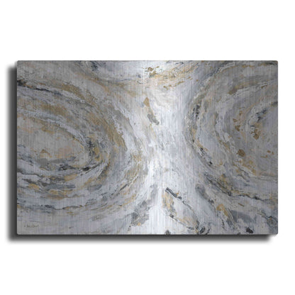 Luxe Metal Art 'Around & Around' by Roey Ebert, Metal Wall Art