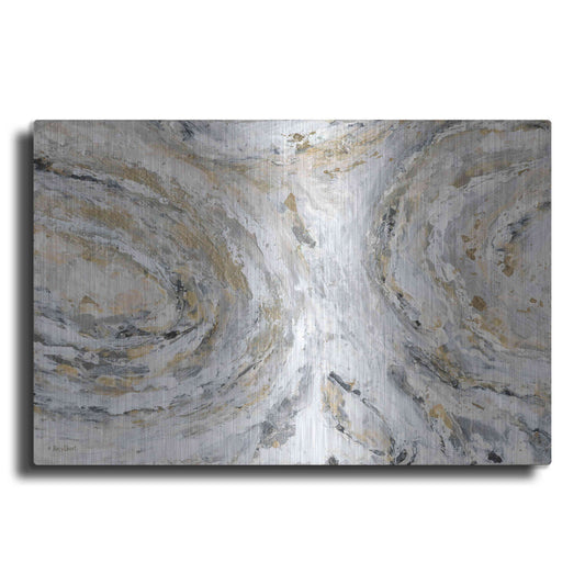 Luxe Metal Art 'Around & Around' by Roey Ebert, Metal Wall Art
