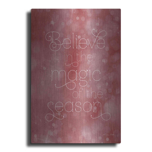 Luxe Metal Art 'Believe in the Magic' by Susan Ball, Metal Wall Art