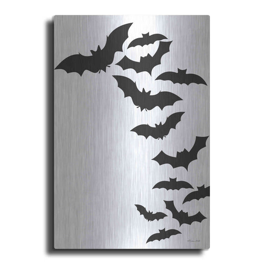 Luxe Metal Art 'Flock of Bats' by Susan Ball, Metal Wall Art