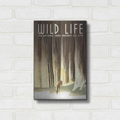 Luxe Metal Art 'Wild Life' by Stellar Design Studio, Metal Wall Art,12x16
