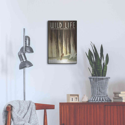 Luxe Metal Art 'Wild Life' by Stellar Design Studio, Metal Wall Art,16x24