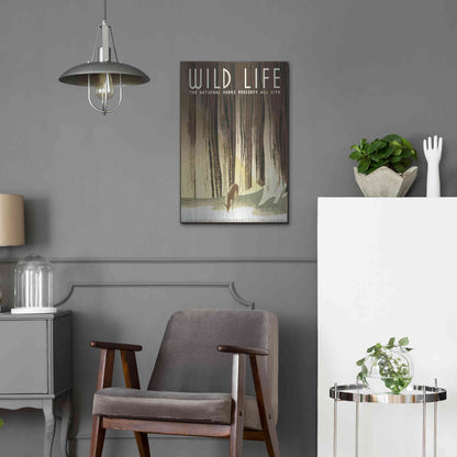 Luxe Metal Art 'Wild Life' by Stellar Design Studio, Metal Wall Art,16x24