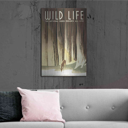 Luxe Metal Art 'Wild Life' by Stellar Design Studio, Metal Wall Art,24x36
