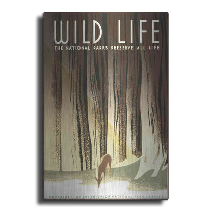 Luxe Metal Art 'Wild Life' by Stellar Design Studio, Metal Wall Art