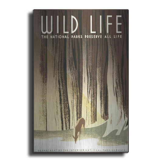 Luxe Metal Art 'Wild Life' by Stellar Design Studio, Metal Wall Art