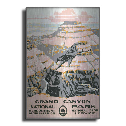 Luxe Metal Art 'Grand Canyon' by Stellar Design Studio, Metal Wall Art