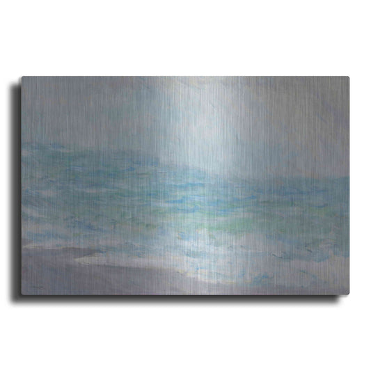 Luxe Metal Art 'Crashing Waves' by Stellar Design Studio, Metal Wall Art