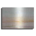 Luxe Metal Art 'Peaceful Shore 1' by Stellar Design Studio, Metal Wall Art
