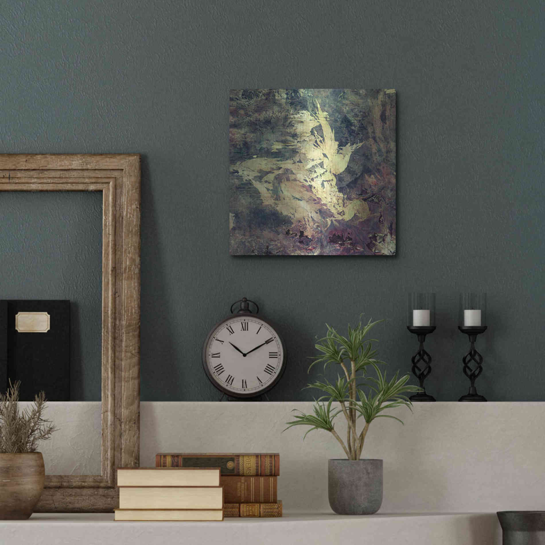 Luxe Metal Art 'Earth As Art: Sandy Scars' Metal Wall Art,12x12