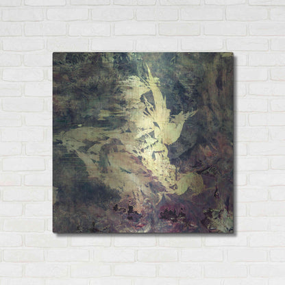 Luxe Metal Art 'Earth As Art: Sandy Scars' Metal Wall Art,36x36