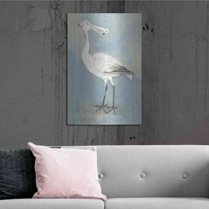 Luxe Metal Art 'Sea Bird 1' by Stellar Design Studio, Metal Wall Art,24x36