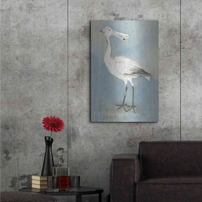 Luxe Metal Art 'Sea Bird 1' by Stellar Design Studio, Metal Wall Art,24x36