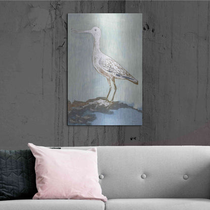 Luxe Metal Art 'Sea Bird 2' by Stellar Design Studio, Metal Wall Art,24x36