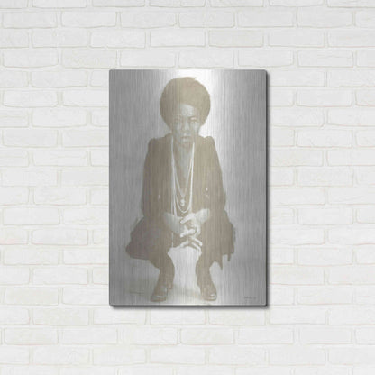 Luxe Metal Art 'Nina' by Stellar Design Studio, Metal Wall Art,24x36