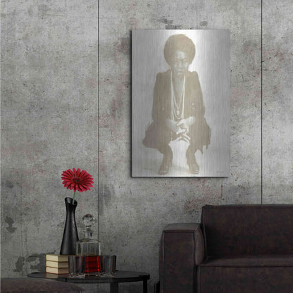 Luxe Metal Art 'Nina' by Stellar Design Studio, Metal Wall Art,24x36