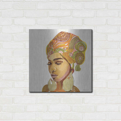 Luxe Metal Art 'Inner Strength' by Stellar Design Studio, Metal Wall Art,24x24