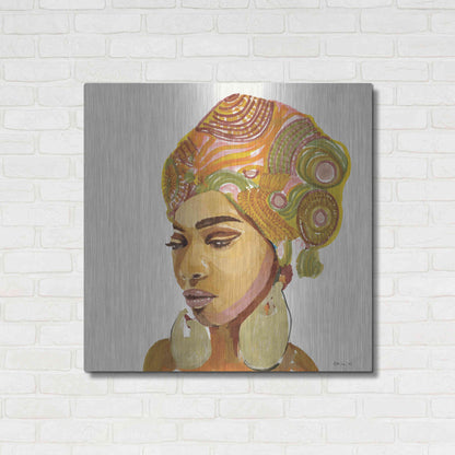 Luxe Metal Art 'Inner Strength' by Stellar Design Studio, Metal Wall Art,36x36