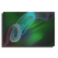 Luxe Metal Art 'Inverted Color In The Lines 10' by Irena Orlov Metal Wall Art