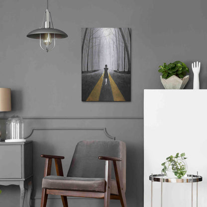 Luxe Metal Art 'Into The Blue' by DB Waterman, Metal Wall Art,16x24