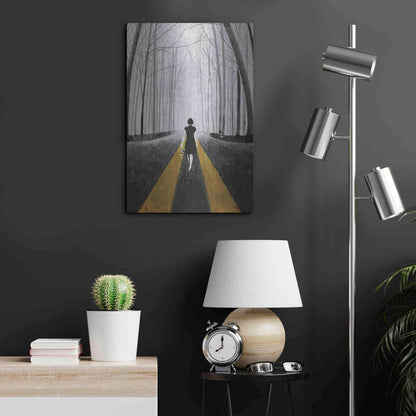 Luxe Metal Art 'Into The Blue' by DB Waterman, Metal Wall Art,16x24