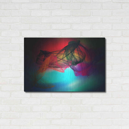 Luxe Metal Art 'Color In The Lines 25' by Irena Orlov, Metal Wall Art,36x24