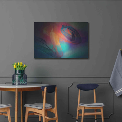 Luxe Metal Art 'Color In The Lines 26' by Irena Orlov, Metal Wall Art,36x24