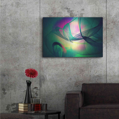 Luxe Metal Art 'Color In The Lines 30' by Irena Orlov, Metal Wall Art,36x24