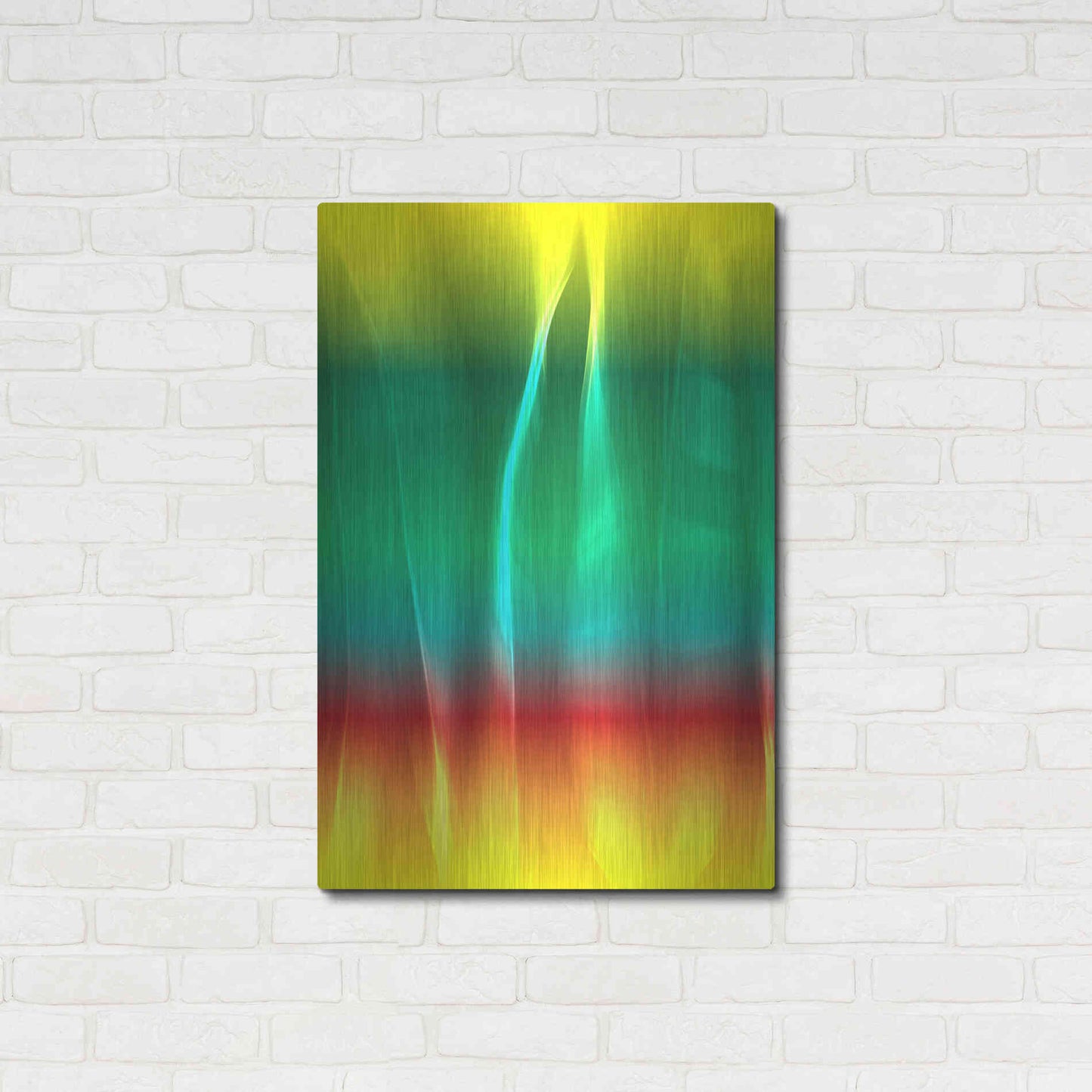 Luxe Metal Art 'Mysterious Light 1' by Irena Orlov, Metal Wall Art,24x36