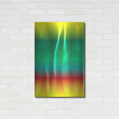 Luxe Metal Art 'Mysterious Light 1' by Irena Orlov, Metal Wall Art,24x36