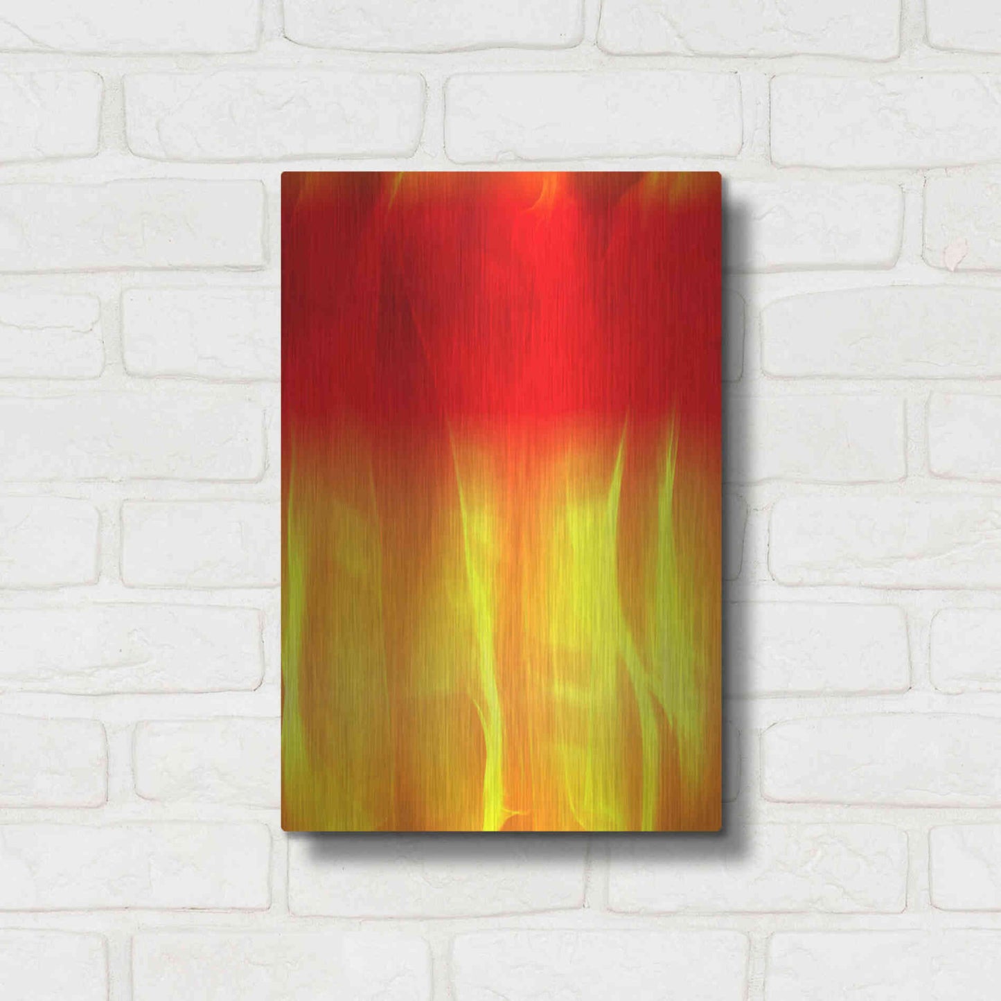 Luxe Metal Art 'Mysterious Light 2' by Irena Orlov, Metal Wall Art,12x16