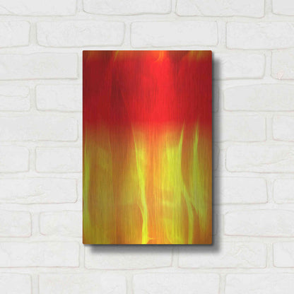 Luxe Metal Art 'Mysterious Light 2' by Irena Orlov, Metal Wall Art,12x16